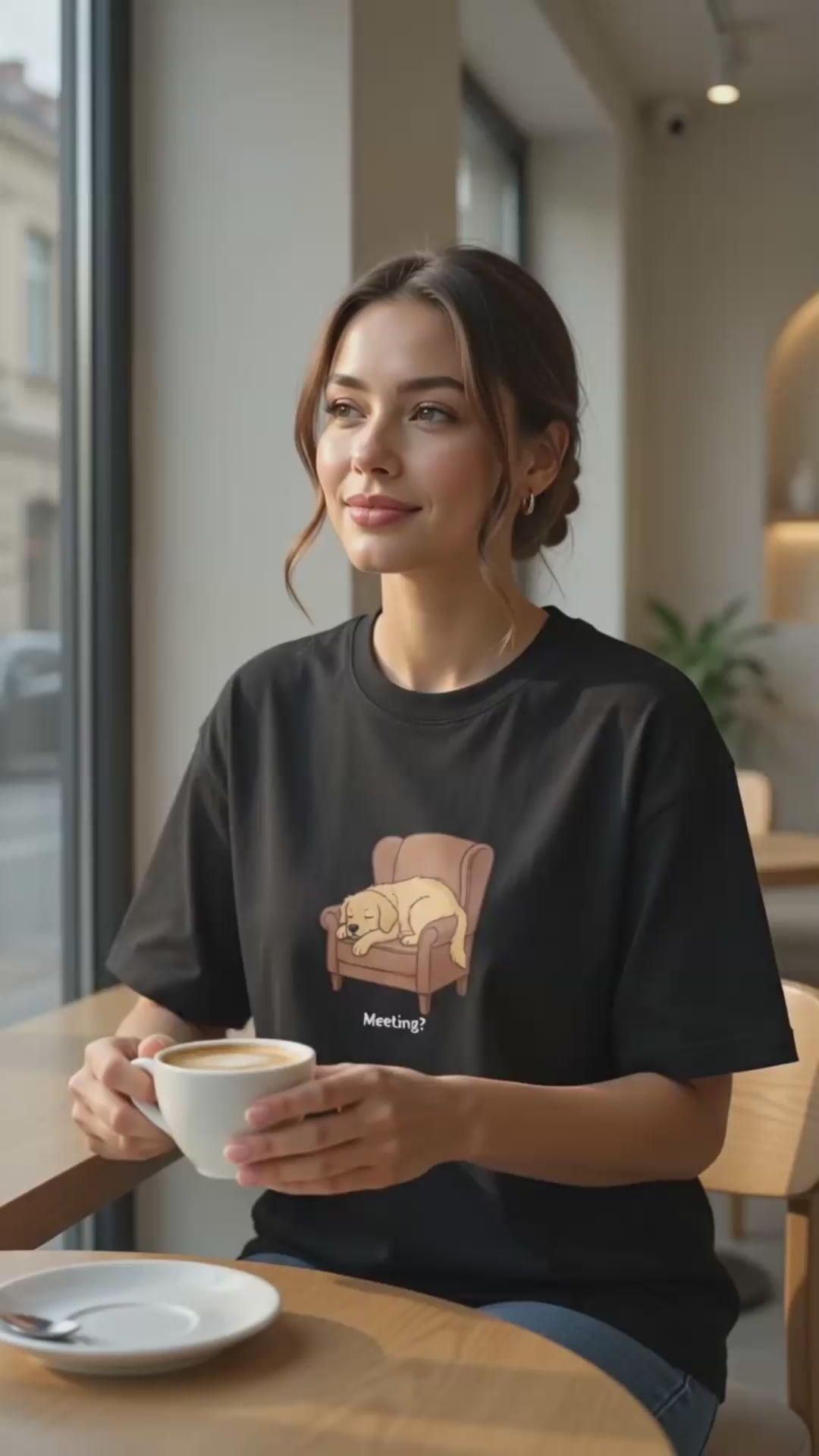 Metting? Oversized  T-Shirt