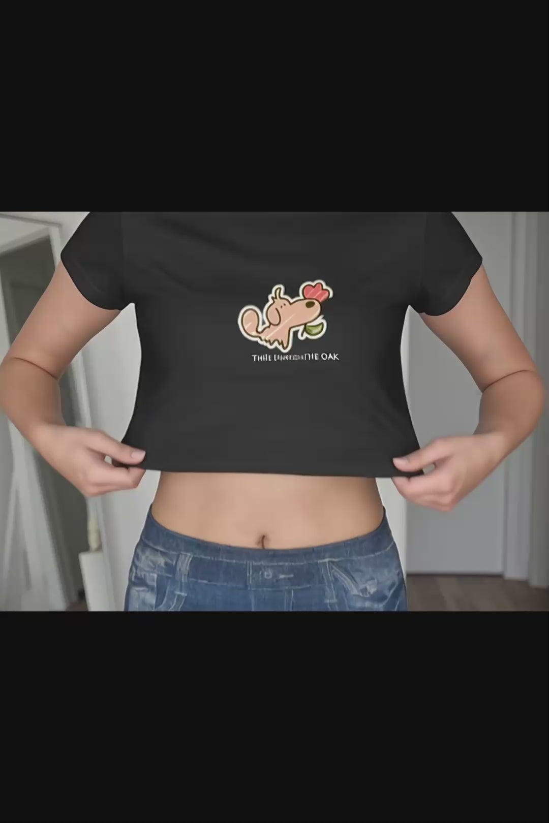 easy distraction! crop top